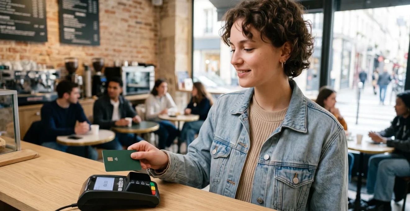 Illustration représentant différents profils de jeunes avec documents financiers associés